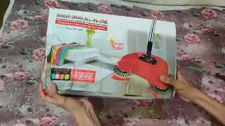  Unboxing & First View of Automatic Hand Push Sweeper | Tontuf G