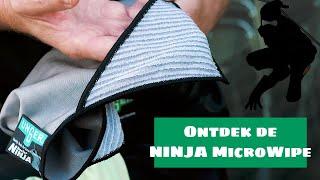 De microvezeldoek ErgoTec NINJA MicroWipe: de beste Reinigingsdoek voor glasreiniging