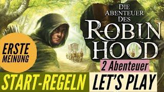 Die Abenteuer des Robin Hood - Start Regeln Anleitung + Erste Meinung + Lets Play