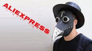 7 Чумной доктор с Алиэкспресс Хэллоуин 2020 Aliexpress plague doctor Крутые страшные вещи из Китая