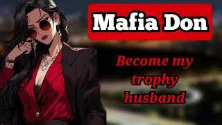 Becoming a Yandere Mafia Don's Trophy Husband (F4M) (Yandere ASMR) (Car rain ambience)