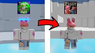 i made TOWER OF HELL in PIGGY