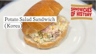 Potato Salad Sandwich (Korea) on Sandwiches of History⁣