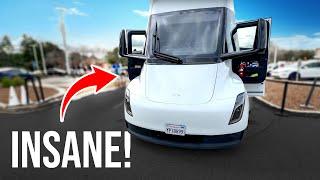 TESLA SEMI: First ever walkthrough