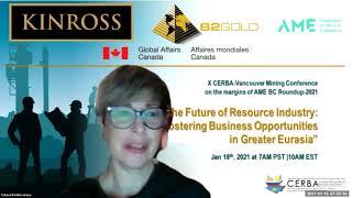 X CERBA-Vancouver International Mining Conference on the margins of AME BC Roundup-2021