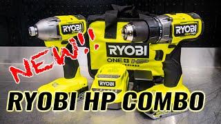NEW Ryobi HP COMBO - PBLCK01K Drill Driver and Impact Kit Review
