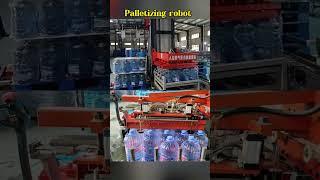 Palletizing robot.#automation #welding #robot #pallet #casting #palletizing #industrial