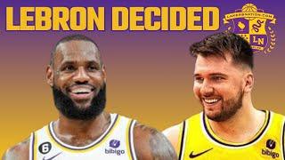 Major UPDATE ON LeBron James' Lakers Future WITH Luka Doncic