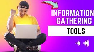 5 Information Gathering Tools ||  Information Gathering