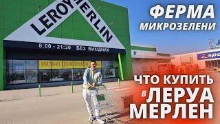 микрозелень  бизнес что купить в  леруа мерлен Зеленый шеф