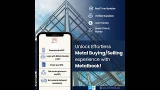 Download Metalbook App and procure Steel digitally!