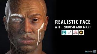 [TRAILER] Realistic Face with Zbrush and Mari