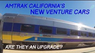 Amtrak California NEW Venture Cars - Are They An Upgrade?