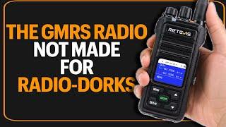 Retevis NR30s GMRS Radio - Easy To Use High Power GMRS Walkie Talkie From Retevis