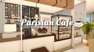 PARISIAN style coffee shop pt. 2 | INTERIOR SPEEDBUILD| QueenAya