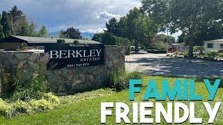 Berkely Estates Mobile Home Park in West Kelowna