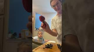 Breakfast of champs with my little guy!  #momlife #breakfast #babyfood #breakfast