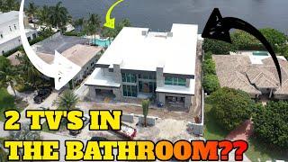 INSIDE A $11,500,000.00 WATERFRONT HOUSE IN GATED COMMUNITY IN FORT LAUDERDALE