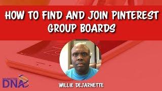 How To Find And Join Pinterest Group Boards