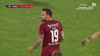 GOOOL! FC Argeș - CFR Cluj 1-1. Mogoș restabilește egalitatea! Specialitatea casei: gol din corner