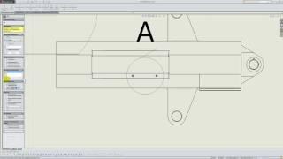 Solidworks. Урок 9.5. Местный вид - создание чертежа