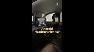 Headrest Android Monitor