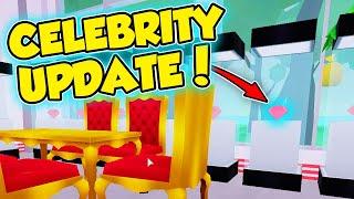 HOW TO GET MAX CELEBRITY CUSTOMERS - MY RESTAURANT CELEBRITY UPDATE - Roblox