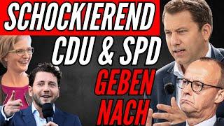 Die Grünen setzen CDU & SPD unter Druck!  SCHOCKIEREND! CDU & SPD geben den Grünen nach!