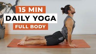 15 Min Daily Yoga Flow | Full Body Yoga Routine