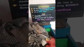 #, Alignment# machineArjun 2000 Wheel Aligner Camera Problem #shorts