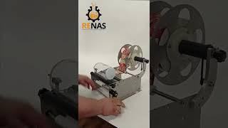 Manuel Etiketleme Makinası | Renas Makina | makinecim.com