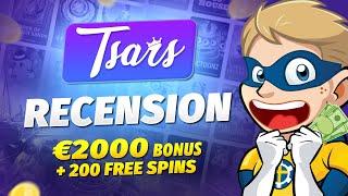 Tsars Online Casino Recension️Stor Casino Bonus 