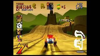 Crash Team Racing PSone (CTR Token  challenge Papu´s Pyramid)