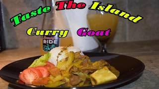 How to make Jamaican Curry Goat VERY EASY !! ( Taste The Island Cooking  )  