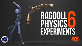 RagDoll Physics Experiments 6 | Physics fun in Cinema 4D