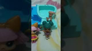 lol Surprise Doll na piscina de bolinha 1-مفاجأة لول#shorts #lol #loldolls #lolsurprise #girls #girl