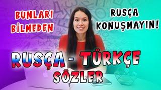 EZBER BOZAN TÜRKÇE-RUSÇA ORTAK KELİMELER