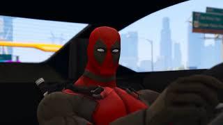 Marvel's Deadpool EPIC CAR CHASE CINEMATIC HD VIDEO