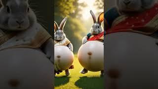 Rabbit Funny dance video | ai short video | dance fanny video | #ai #rabbit #love #funny #ai #edit