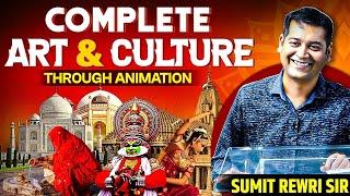 Season 1, Episode 3 | Complete Art and Culture in 4.5 Hours through Animation | Sumit Rewri