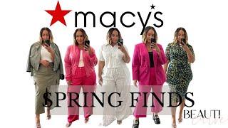 NEW Try-On Haul Alert  | Macy's Plus Size Finds! ️