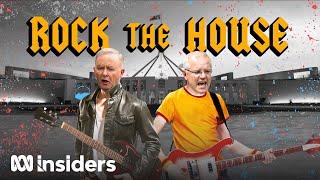 Huw Parkinson and the final days of 2021's Aus politics in 'Rock the House' | Satire | ABC In-Depth