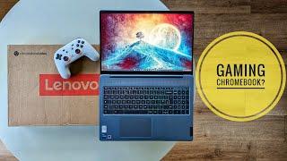 Unboxing the Lenovo IdeaPad 5i GAMING Chromebook Plus! (2023/2024)