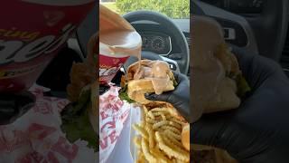 Finally trying Raising Cane’s  #mukbang #asmr #food