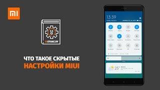 Что такое скрытые настройки MIUI