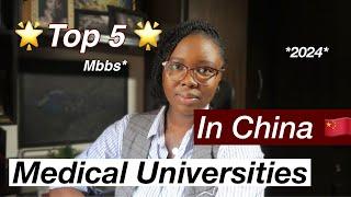 TOP 5 Best Medical universities in china || IS STUDYING IN CHINA STILL WORTH IT?