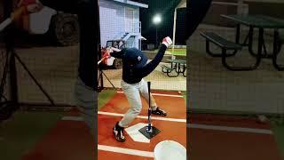 John Rivas working his new swing.
