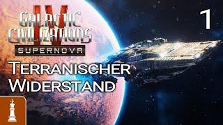 #1: Der Terranische Widerstand  Let's Play Galactic Civilizations 4 Supernova | deutsch