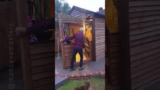 From Shed to Bar: Garden Transformation!