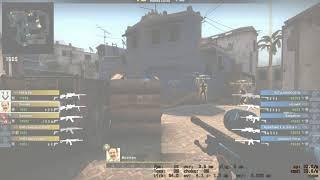 INCREDIBLE CSGO FLICK. PEAK OF HUMAN REFLEX! NEARLY IMPOSSIBLE!!!